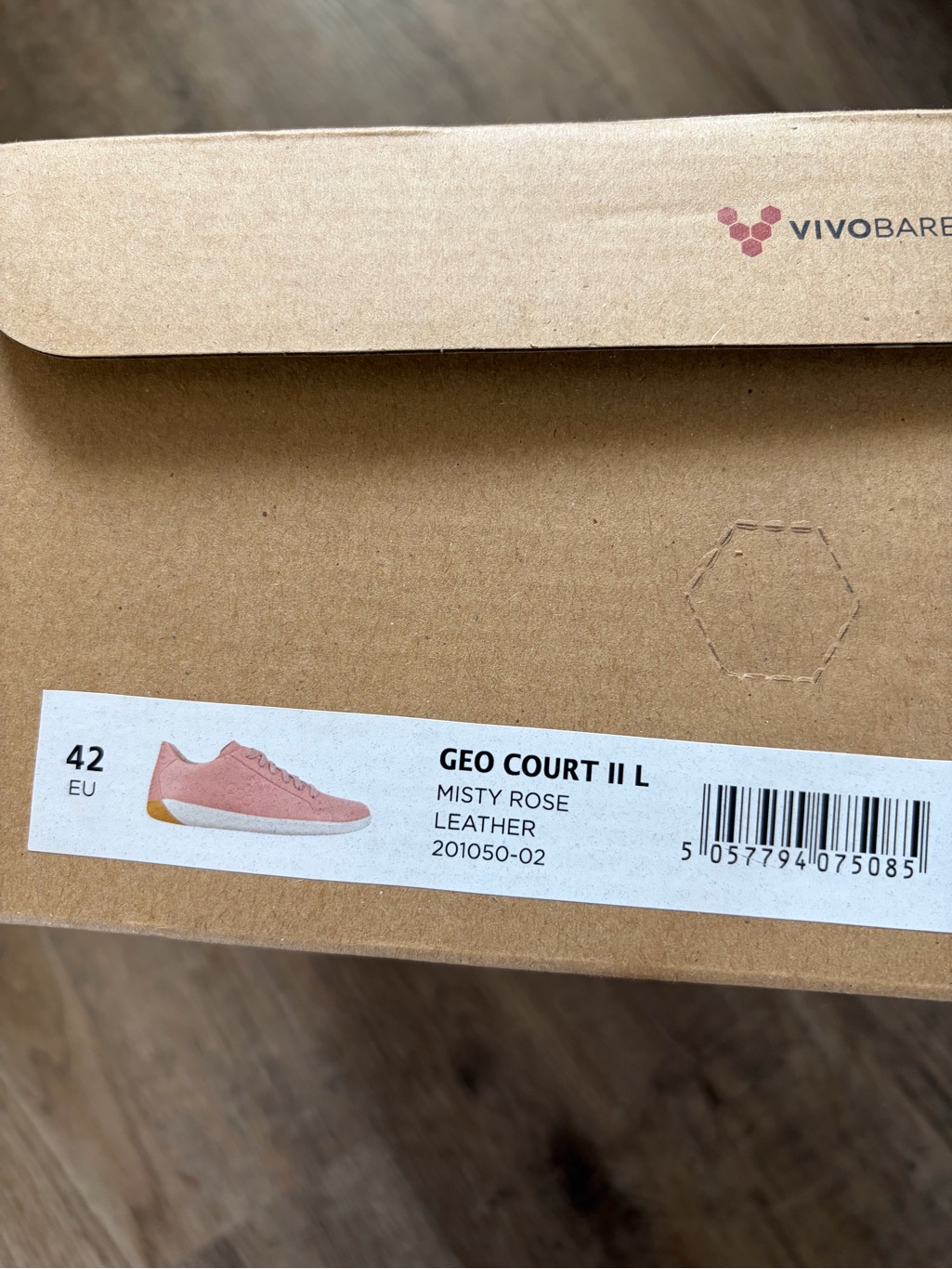 Vivo Barefoot Geo Court Ii Leather Shoes — image 3 of 3